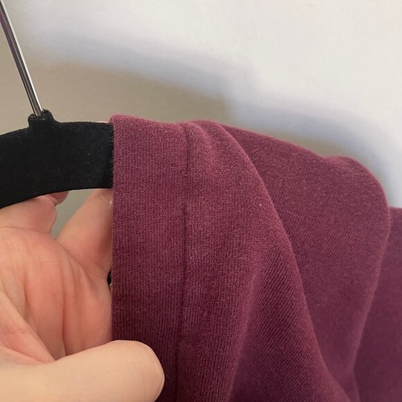 VANS Boys Sweatshirt Medium Red Black Hoodie Colorblock Logo Full Zip T5 - Picture 7 of 8